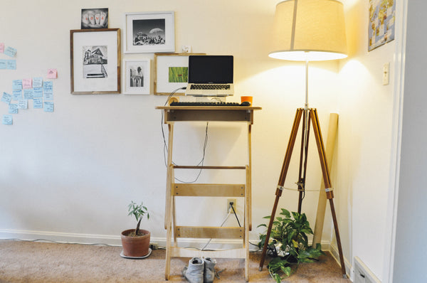 Standing desk for home office