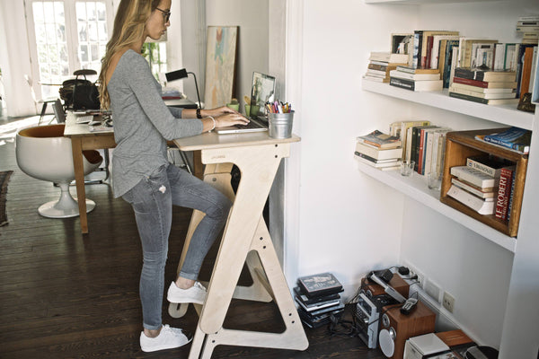 Medium StandUp desk wood